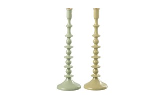 Melanie Green Candlestick Assortment Of 2
