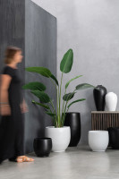 Jean Vase Ceramic Black L
