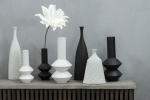 Zihao Vase Ceramic White S