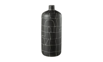 Japan Vase Bottle Black L