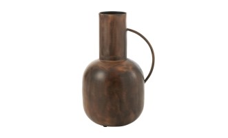 Sparta Vase Iron Bronze L