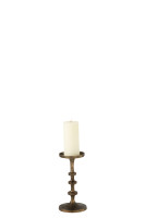 Luz Candleholder Brass L
