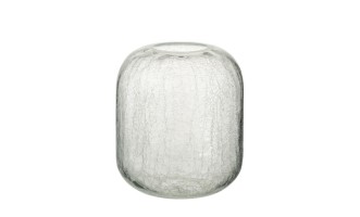 Crackle Hurricane Glass M