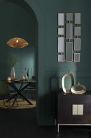 Oval Vase Aluminium L
