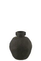 Leity Vase Clay Black