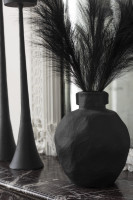 Leity Vase Clay Black