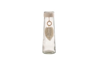 Vase Long Feather Glass S