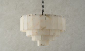 Stone Glow Chandelier