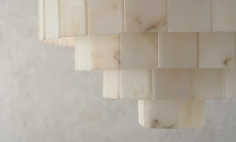 Stone Glow Chandelier