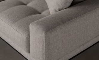 Foster Left Corner Sofa Bed with Black Oak Legs- Cosmic 21541-08
