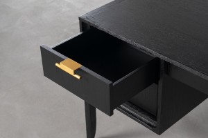 City Desk Black Oak color  