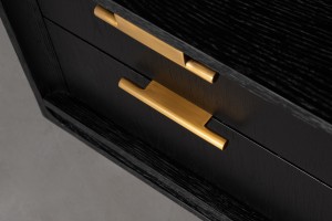 City Desk Black Oak color  