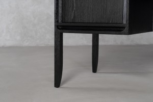 City Desk Black Oak color  