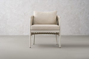 Taormina Light Outdoor Dining Armсhair Haze Sandy