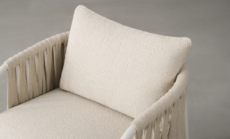 Taormina Light Outdoor Dining Armсhair Haze Sandy