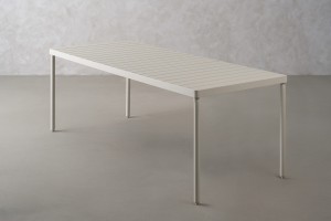 Taormina Light Outdoor Dining Table Haze Sandy 220cm