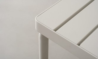 Taormina Light Outdoor Dining Table Haze Sandy 220cm