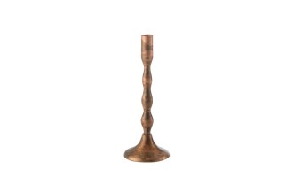 Candle Holder Sha Copper Small (10,5x10,5x27cm)