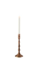 Candle Holder Sha Copper Small (10,5x10,5x27cm)