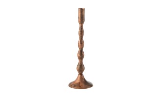 Candle Holder Sha Copper Medium (10,5x10,5x33cm)