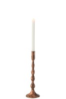 Candle Holder Sha Copper Medium (10,5x10,5x33cm)