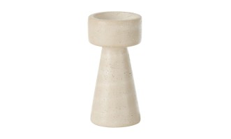Candleholder Olina Cream Medium (10X10X20Cm)