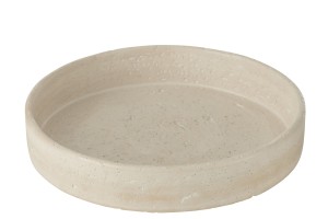 Tray Decorative Olina Cream Large (33X33X10Cm)