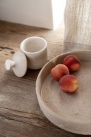 Tray Decorative Olina Cream Large (33X33X10Cm)