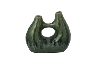 Vase Jeanne Dark Green Medium (24,5X11X21,5Cm)