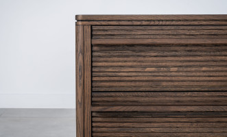 Lines 2-Drawer Bedside Table