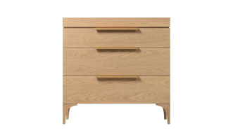 Bridge 3-Drawers Chest Cappuccino finish