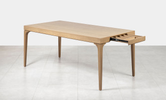 Bridge Dining table Cappuccino finish