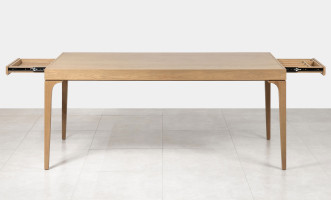 Bridge Dining table Cappuccino finish