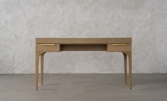 Bridge Desk Cappuccino finish