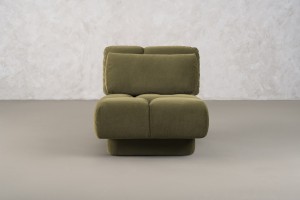 Bubble Armchair (fabric Moss)