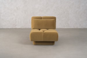 Bubble Armchair (fabric Amber)