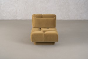Bubble Armchair (fabric Amber)