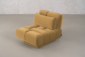 Bubble Armchair (fabric Amber)
