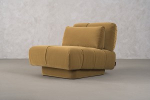 Bubble Armchair (fabric Amber)