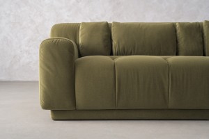 Bubble 3 Seater Sofa (fabric Moss)