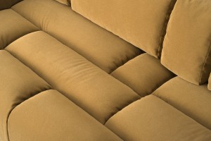 Bubble 3 Seater Sofa (fabric Amber)