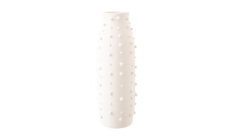 Vase Ruby Dots White Large (22X22X57,5Cm)