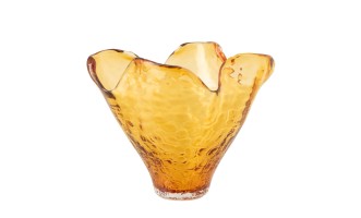 Vase Irregular Caramel Small (30X30X22Cm)