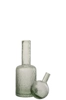 Relief Bottle Decorative Grey-Green S