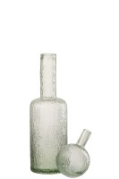 Relief Bottle Decorative Grey-Green M