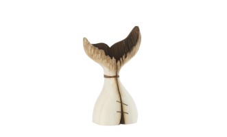 Whale Tail Natural/White Small (16,5X7X25,5Cm)