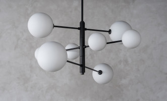 Atom Black Pendant Lamp