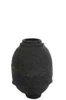 Vase Paper Mache Black (43x43x60cm)