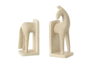Bookend Zephyr Beige (21x10x27,5cm)