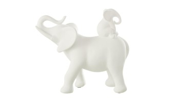 Elephant Carrying Baby (26,5x11x23,5cm)